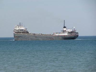 Ojibway under sunny skies and not a sliver of ice in sight -- for now!