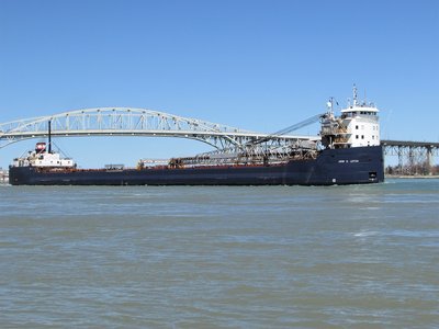 Under the Bluewater Bridges and on to Quebec.