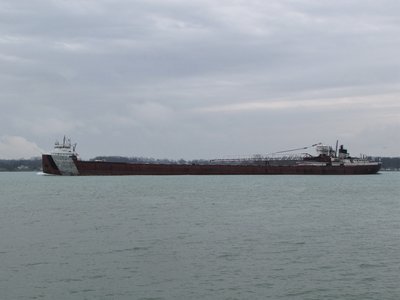I find it fascinating to watch the full length of a passing ship unfold the closer it gets to my vantage point.