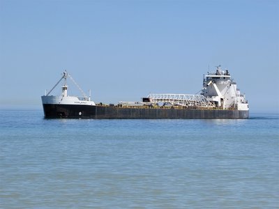 Algoma Buffalo (Detroit) coming off Lake Huron, as seen from Point Edward.