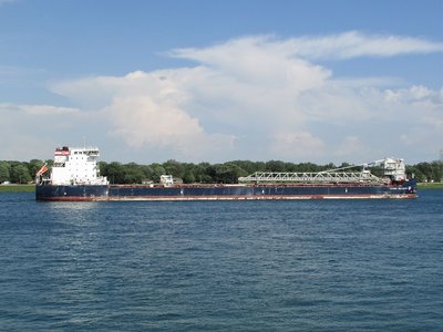 Algoma Innovator moving down river to Hamilton, Ontario, Canada.