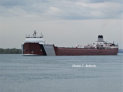 Roger Blough (Two Harbors) pushing through the water at Marysville.