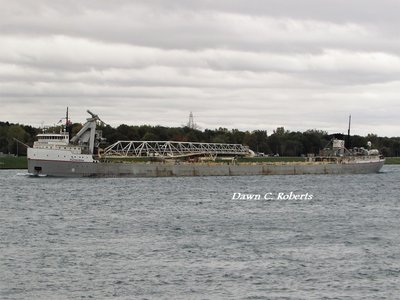 Cuyahoga (Owen Sound) under furrowed skies.