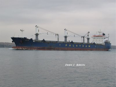 Saltie Iryda (Burns Harbor) approaching Marysville.