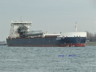 Algoma Conveyor above the Corunna Fuel Dock.