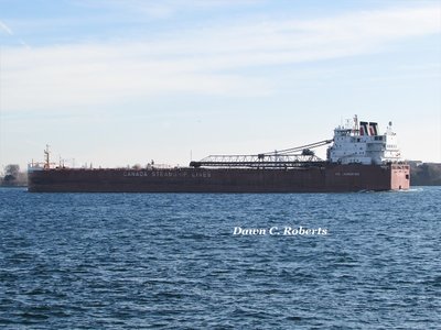 CSL Laurentien (Thunder Bay) nearly slipped past me as I was out doing errands, but I caught up with her as she entered Sarnia's Chemical Valley.