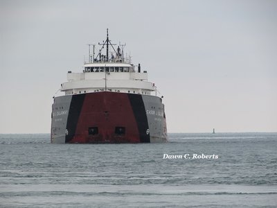 Cason J. Callaway (Conneaut) sounded a throaty salute at the Bluewater Bridges. (Sorry, you just have to take my word for it!)