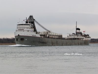 Saginaw (Soo) is one of the few really photogenic boats on the Great Lakes. (And if you know me, you know this is not a prejudiced statement)!