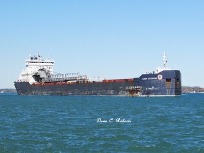 Algoma Enterprise (Sorel) wearing the signs of a hard working ship.