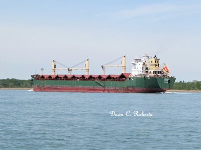 Stern view.