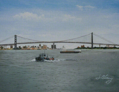 Mail Boat 785.jpg (51.48 KiB) Viewed 10514 times Signed and numbered By Jim Clary