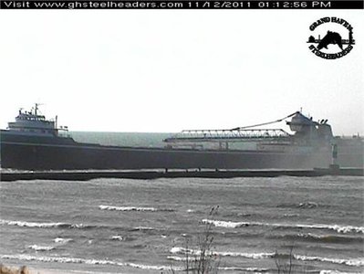 Sykes leaving Grand Haven sat @ 2pm.