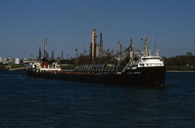 Turning in St. Clair River off Marysville