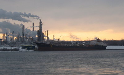 At the Sarnia fuel dock