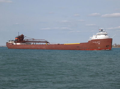 First daylight trip in the 2014-15 shipping season