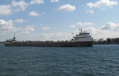 Loaded with grain for Sorel, Quebec
