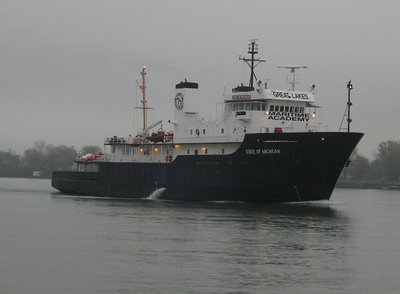 Started in Port Huron and looks to be doing training exercises all the way to the lower Detroit River