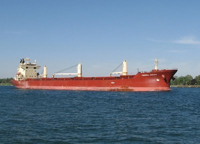 Goderich grain load for Montreal