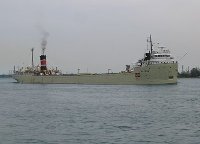 Loaded cement in Alpena for delivery in Detroit