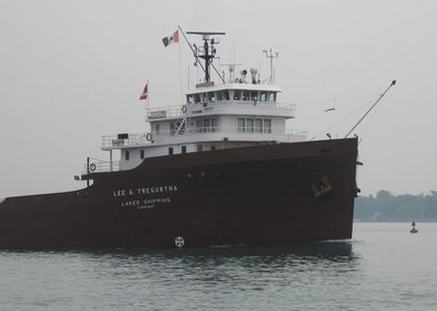 Lee A. Tregurtha down-bound to the Rouge plant with taconite