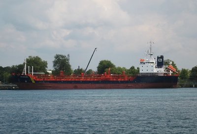 At the Corunna fuel dock