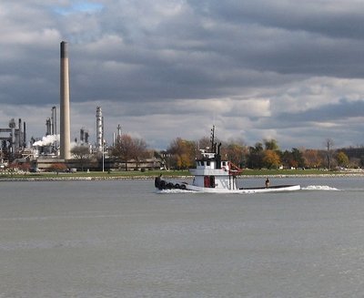 No information given on her, but Sarnia was the last river town before Lake Huron.