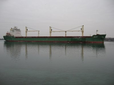 Loaded at Milwaukee with cargo for Russia
