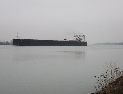 Making her way back to Superior for another load of coal