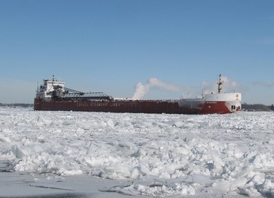 Another ship loaded with ore for Nanticoke.