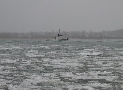 Pushing on through ice and snow