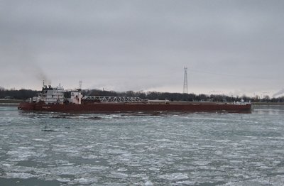 Taking ore pellets to Conneaut
