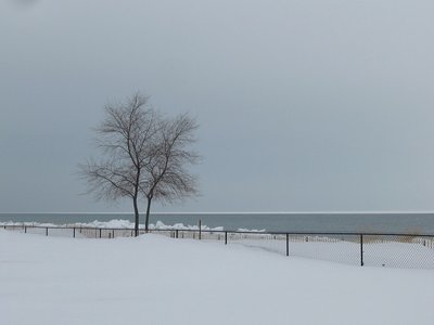 Very calm, open water here. (Ft. Gratiot Lighthouse)