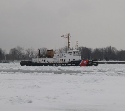 Picking up speed in a patch of open water