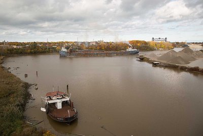 As of Nov. 6, 2013, the small ferry 'Upper Canada' is still Abandoned in Lorain's Black River. Note, she is losing her Starboard Lifeboat..jpg (123.85 KiB) Viewed 6535 times Four years later, a bit the worse for wear.