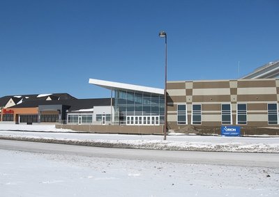 The new Port Huron Convention Center and Freighters Restaurant, where you can watch the action on the river.