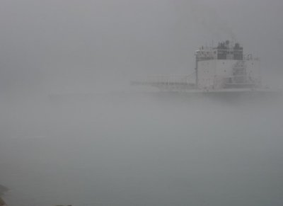Melting into the fog