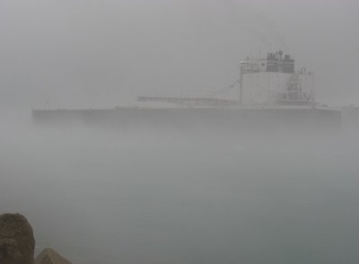 Onto Lake Huron