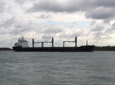 Also down-bound to Montreal with grain from Thunder Bay