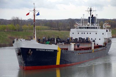 Group Desgagnes MV. 'Catherine Desgagnes' Below Lock 2 in the Welland Canal - A Bow View Saturday, May 14, 2011..jpg (70.13 KiB) Viewed 2646 times Group Desgagnes MV. 'Catherine Desgagnes' Below Lock 2 in the Welland Canal - A Bow View Saturday, May 14, 2011..jpg