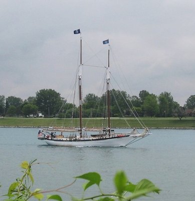 Just cruisin' down the river