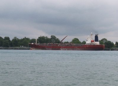 Across the river at the Corunna Fuel Dock