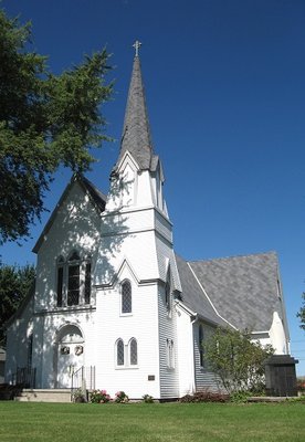 Built in 1897, St. Mark's sits on one of the channels and has welcomed many parishioners and visitors who came by boat to the services.