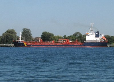 Esta Desgagnes secured at the Corunna Fuel Dock.  (Typo in the file name.)