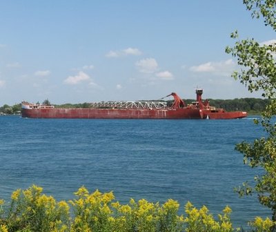 Joseph H. Thompson and Joe Jr. on their way to Port Dolomite