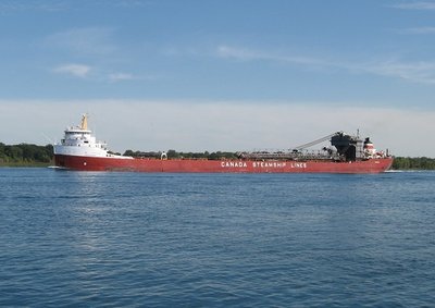 Haven't seen Frontenac in a while.  She's headed to Sault Ste. Marie.