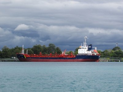 Esta Desgagnes sitting at the Corunna Fuel Dock.