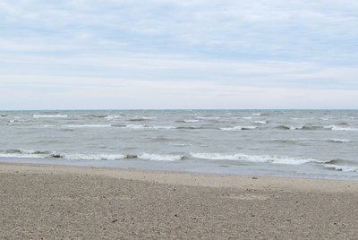 Strand upon strand of wind-whipped waves