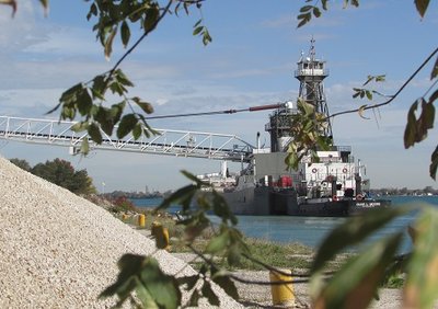 Olive Moore at Blue Water Aggregates in Marine City.