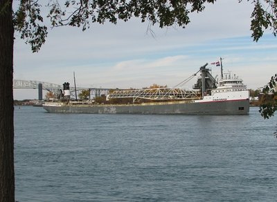 2015-10-23g Mississagi.jpg (106.72 KiB) Viewed 2038 times Mississagi loaded with stone and headed down river to a Canadian port south of Sombra.