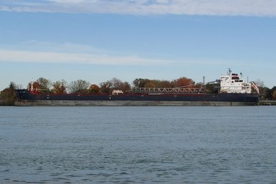 Radcliffe Latimer at the Corunna fuel dock.